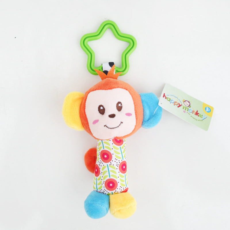 Baby Rattle Toy Set for Soft Sensory Play & Stroller