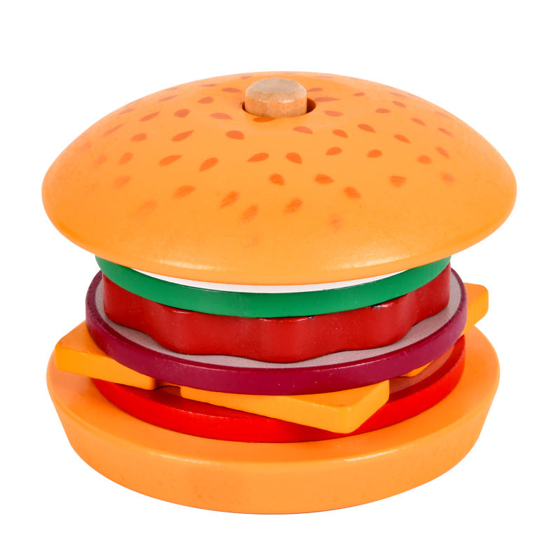 Wooden Pretend Food Toy for Creative Kitchen Play