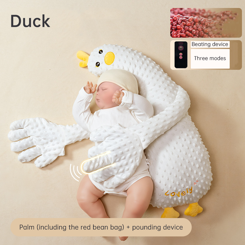 Baby Soothing Sleep Pillow With Gentle Patting Aid