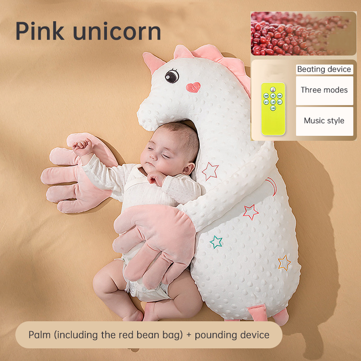 Baby Soothing Sleep Pillow With Gentle Patting Aid