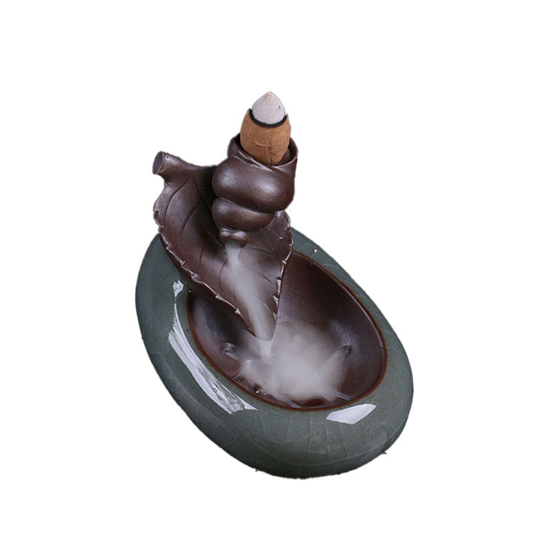 Backflow Incense Holder for Calming Home Ambience Decor
