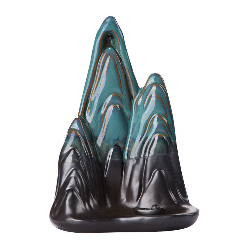 Backflow Incense Burner for Alpine Smoke Ambience Decor