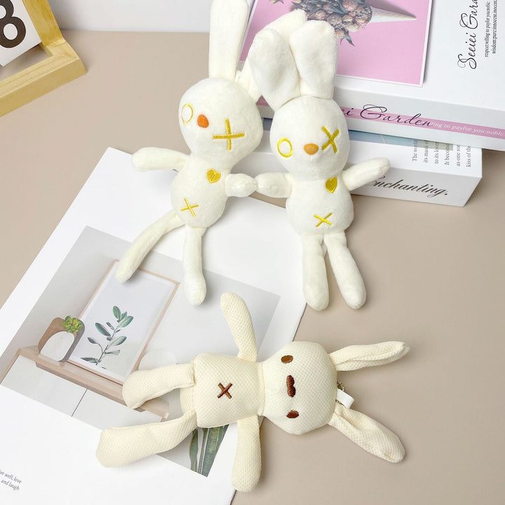 Rabbit Plush Keychain Pendant for Cute Bag Charm Style