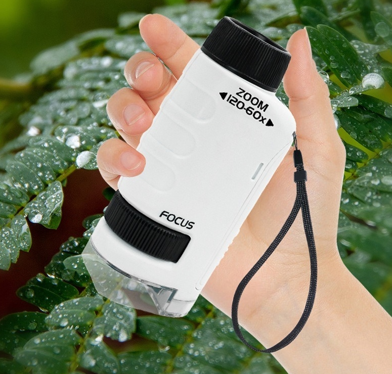 Kids Handheld Microscope for Portable Science Discovery