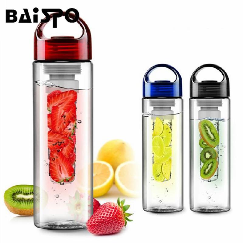 Leakproof Fruit Infuser Water Bottle, 700ml BPA-Free