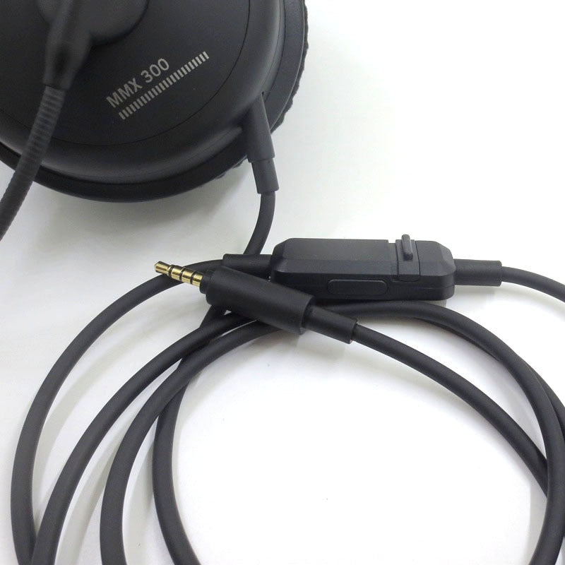 Replacement Headset Cable With Mic and Volume Control