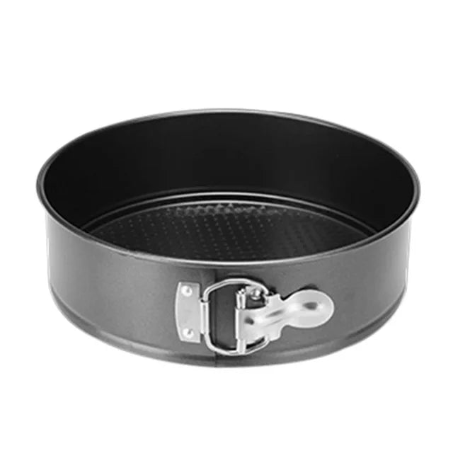 Nonstick Springform Cake Pan Set with Easy-Release Latch