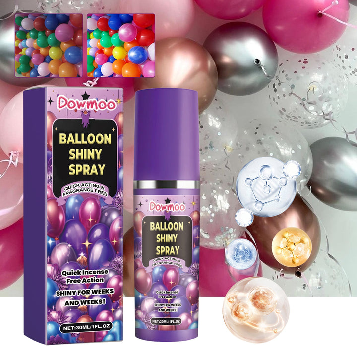 Balloon Shine Spray for Long-Lasting Glossy Decor