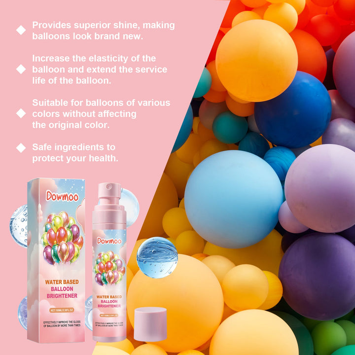 Balloon Brightener for Glossy, Longer-Lasting Decor