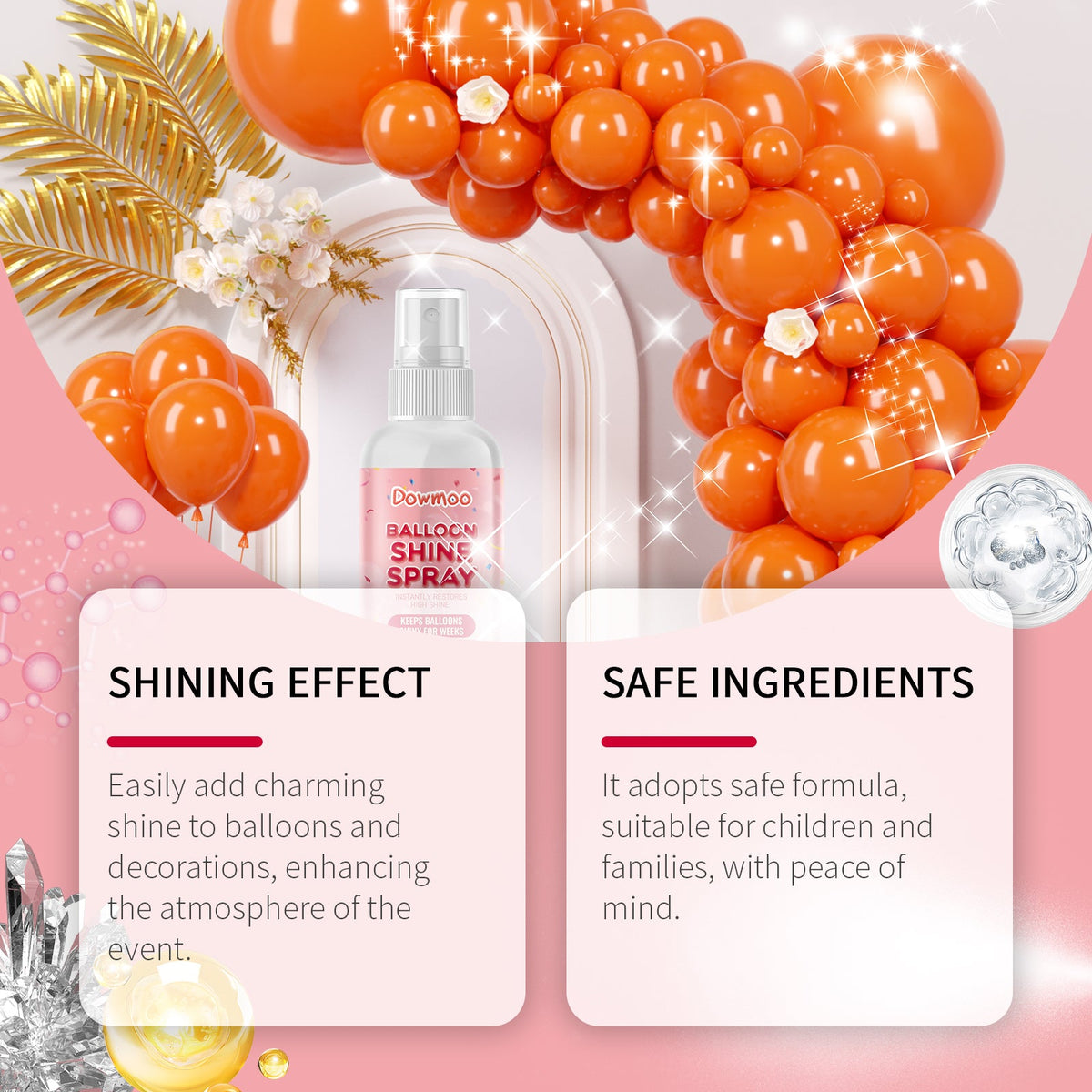 Balloon Shine Spray - Instant High-Gloss Latex Finish