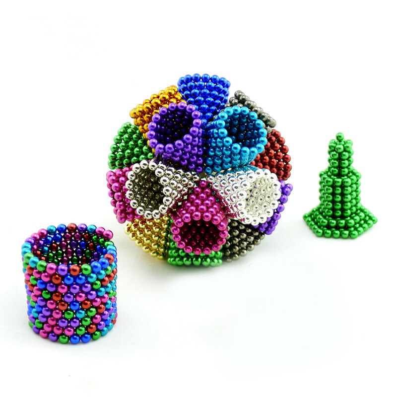 Magnetic Sphere Puzzle Set for Creative 3D Sculptures
