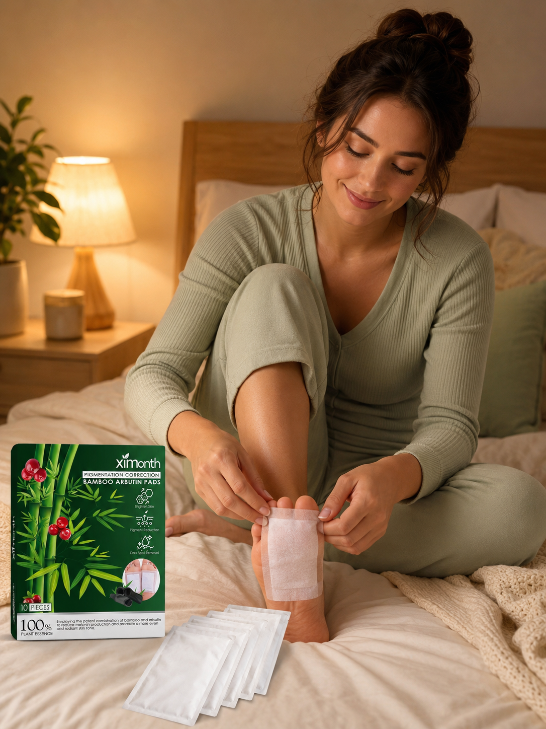 Bamboo Arbutin Pads for Pigmentation Correction & Skin