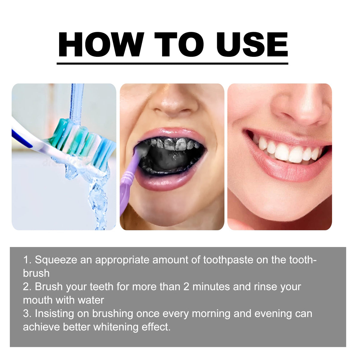 Bamboo Charcoal Toothpaste for Clean, Fresh Smiles