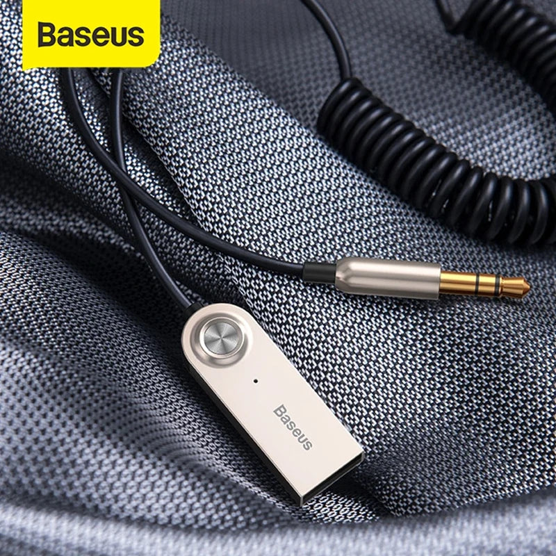 Bluetooth Car AUX Adapter for Older Stereos, Hands-Free