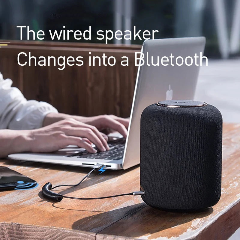 Bluetooth Car AUX Adapter for Older Stereos, Hands-Free