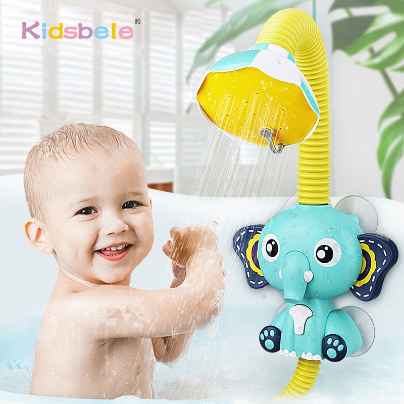 Elephant Bath Toy With Fun Interactive Water Spray