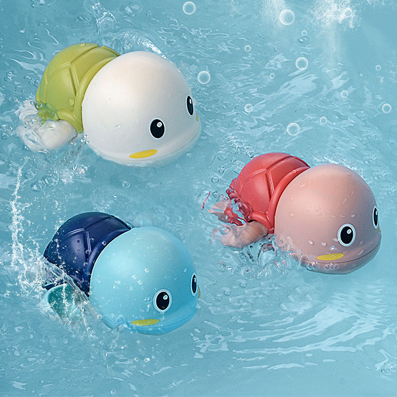 Floating Turtle Bath Toys for Screen-Free Bath Play