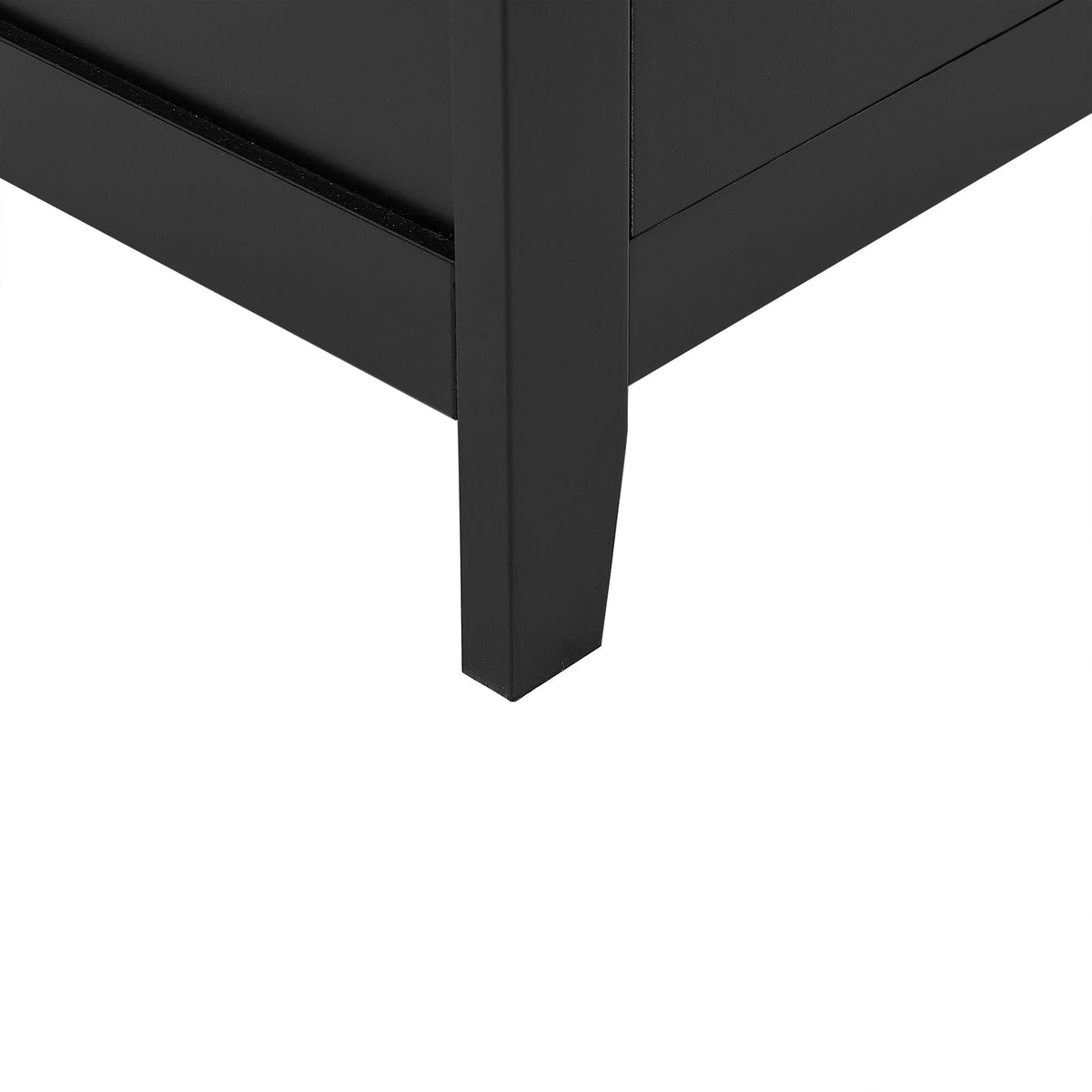 Bathroom Floor Storage Cabinet with Adjustable Shelves