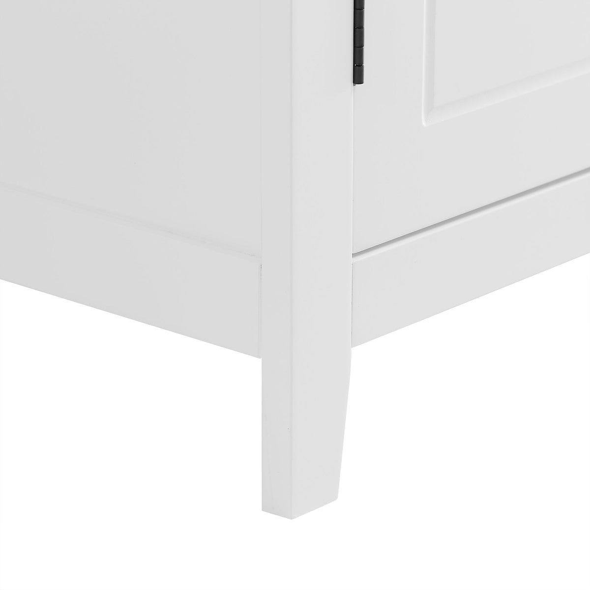 Bathroom Floor Storage Cabinet with Adjustable Shelves