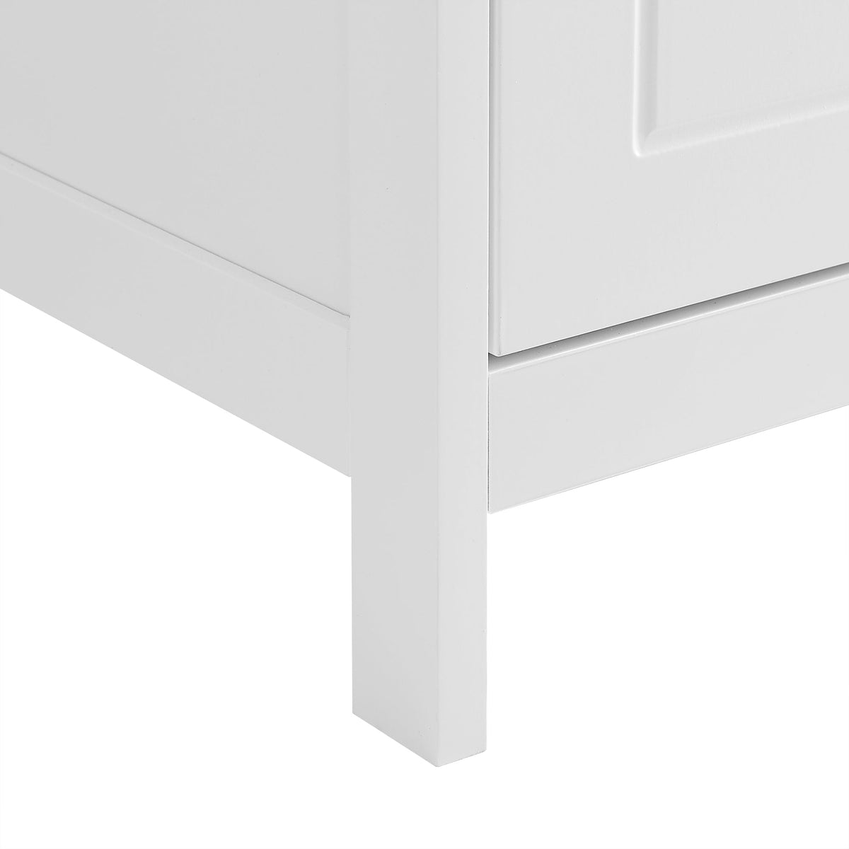 Bathroom Storage Cabinet with Doors, Drawers & Shelf