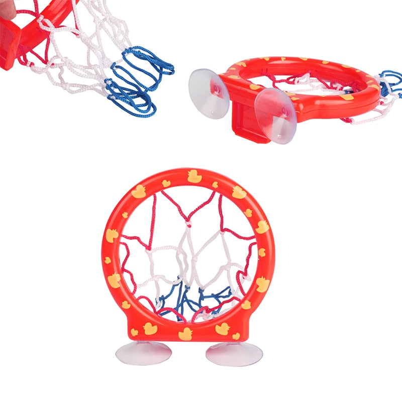Toddler Bath Basketball Hoop Set With 3 Balls, Active Fun