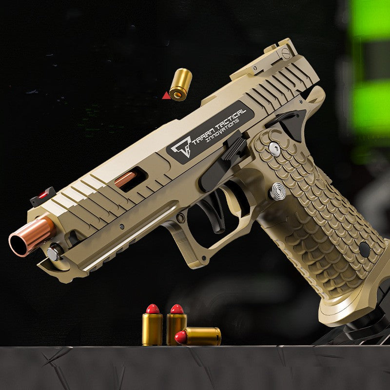 Mechanical Toy Gun for Detailed Tactical Pretend Play