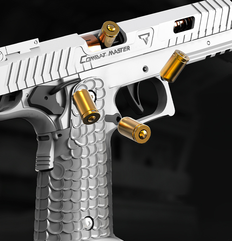 Mechanical Toy Gun for Detailed Tactical Pretend Play