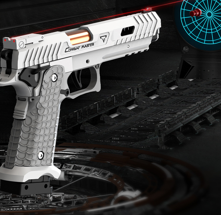Mechanical Toy Gun for Detailed Tactical Pretend Play