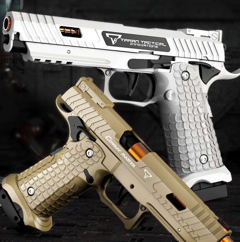 Mechanical Toy Gun for Detailed Tactical Pretend Play