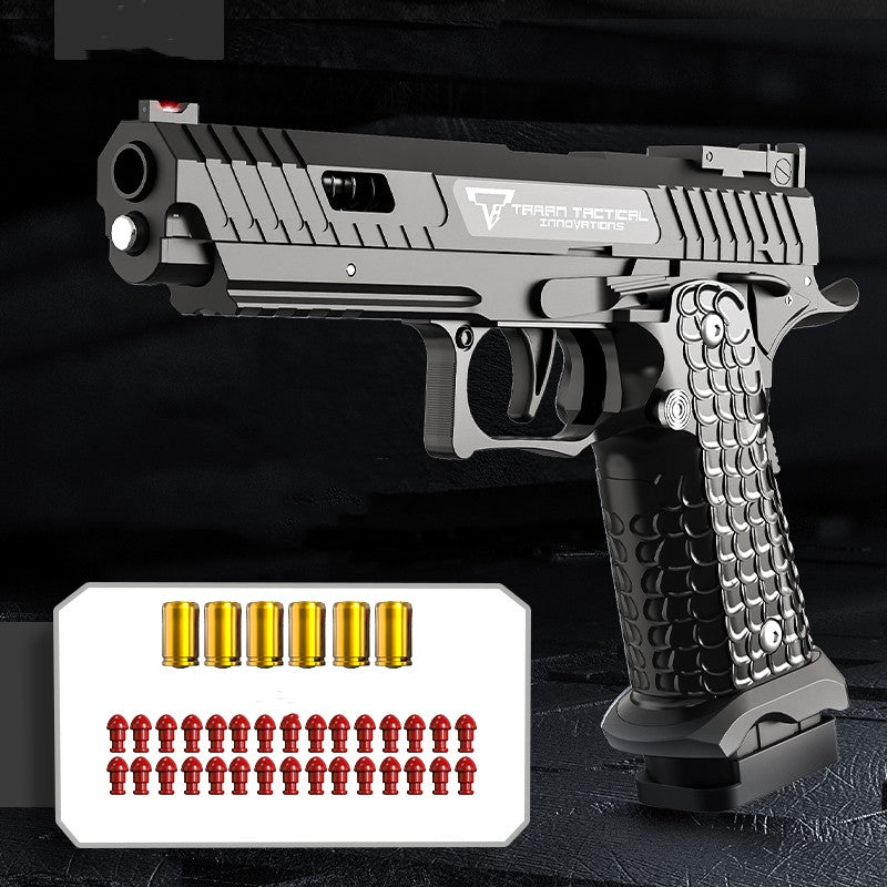 Mechanical Toy Gun for Detailed Tactical Pretend Play