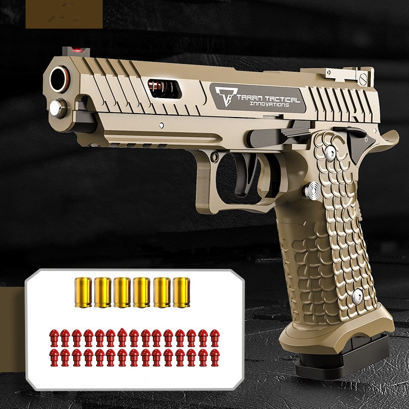 Mechanical Toy Gun for Detailed Tactical Pretend Play