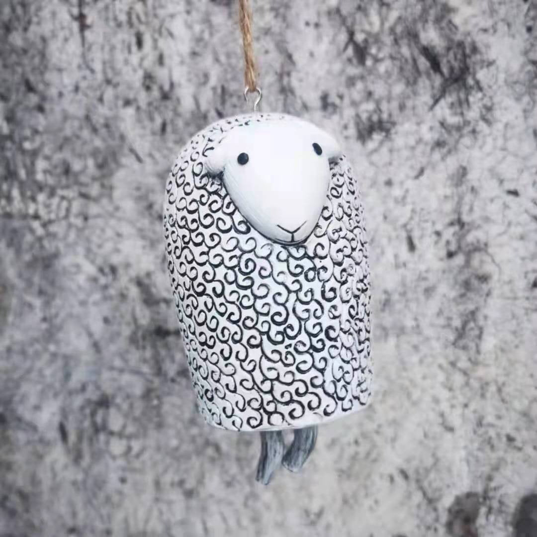 Woodland Animal Wind Chime for Whimsical Garden Decor