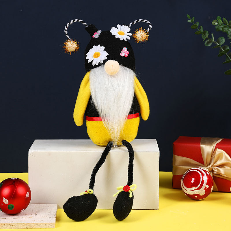 Bee & Butterfly Gnome Ornaments for Cheerful Decor