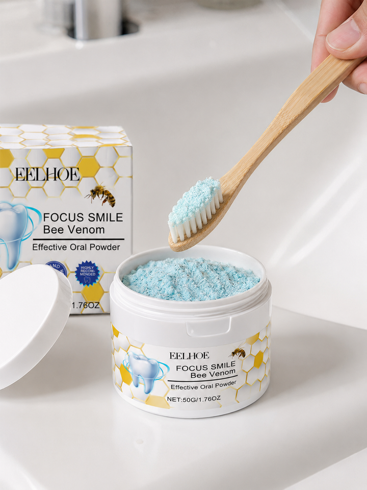 Bee Venom Dental Powder — Gently Brighten & Freshen Teeth