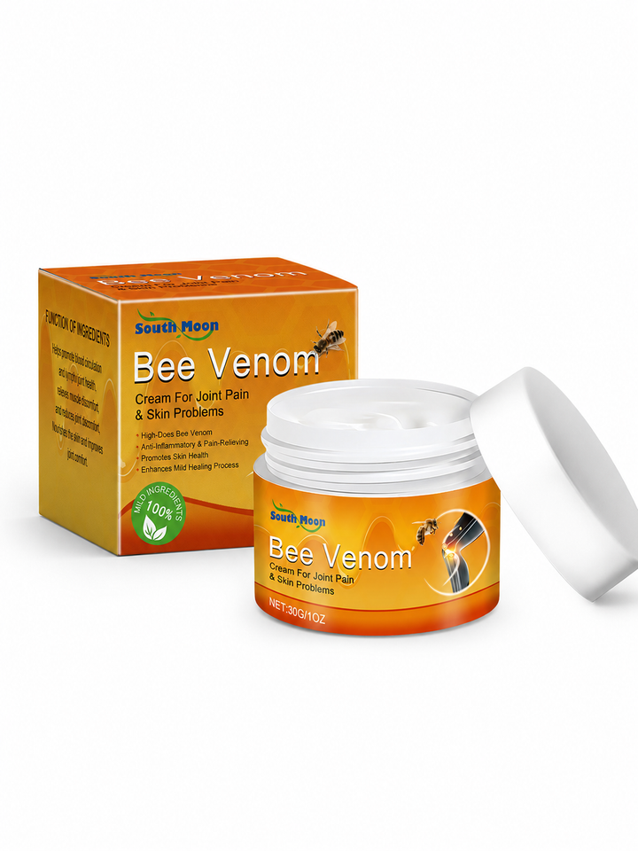 Bee Venom Joint Pain Cream – Relief for Knees, Shoulders
