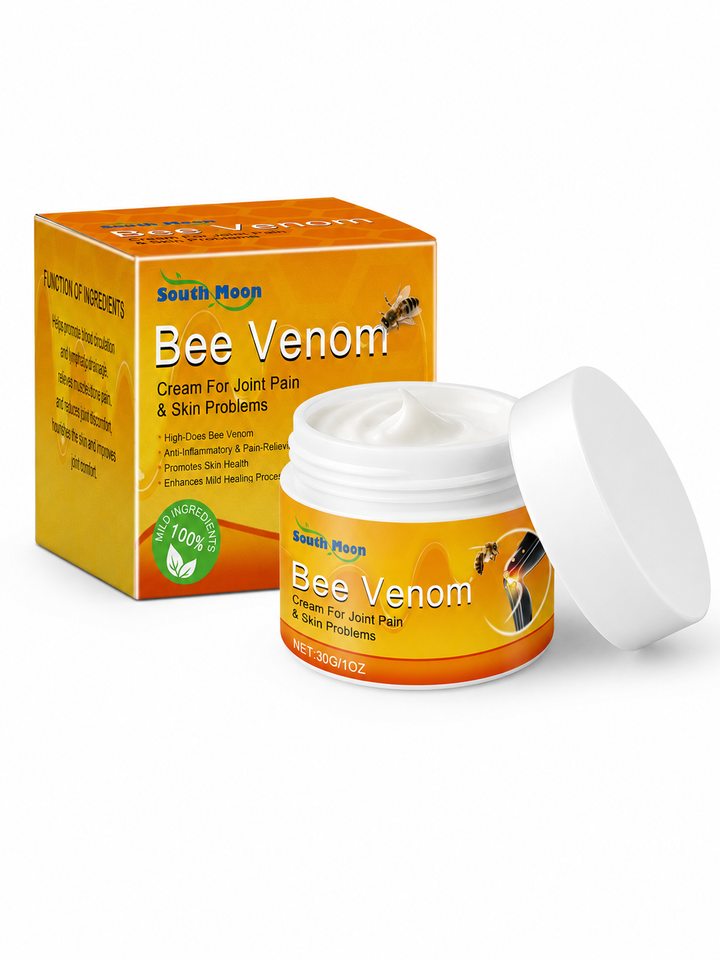 Bee Venom Joint Pain Cream – Relief for Knees, Shoulders