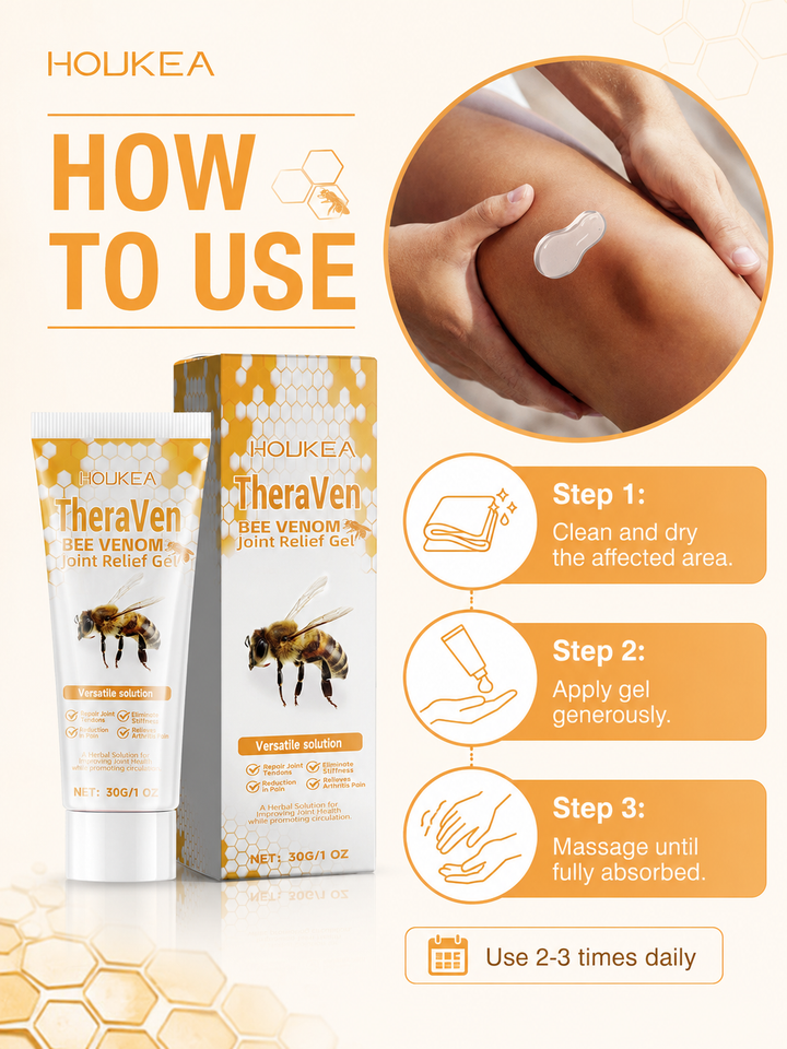 Bee Venom Joint Relief Gel for Everyday Muscle Comfort