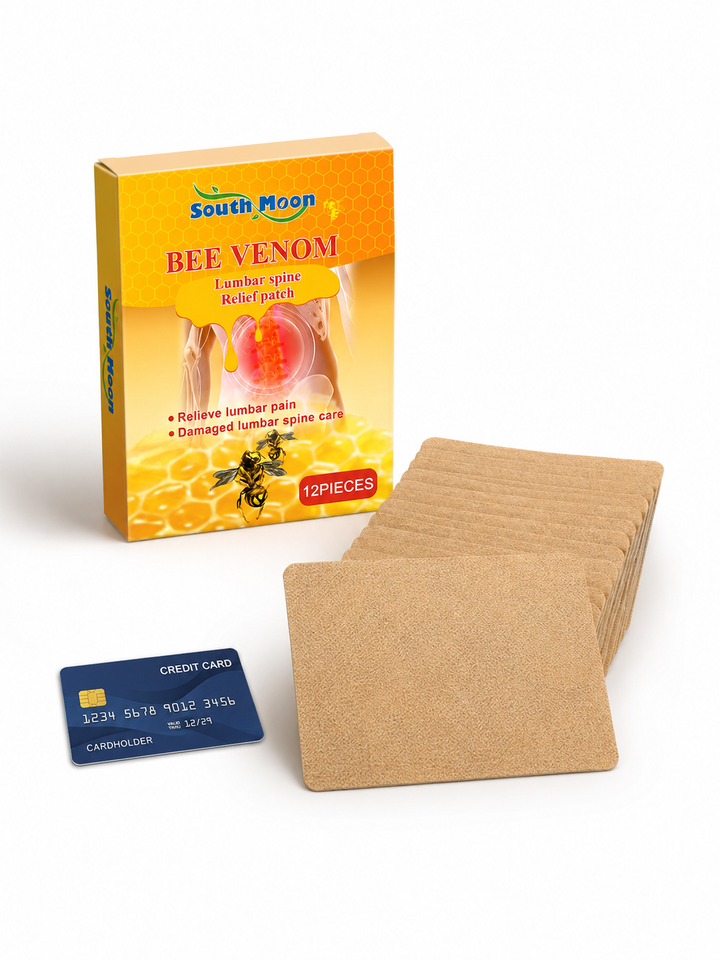 Bee Venom Relief Patches — Natural Lumbar & Shoulder Pain