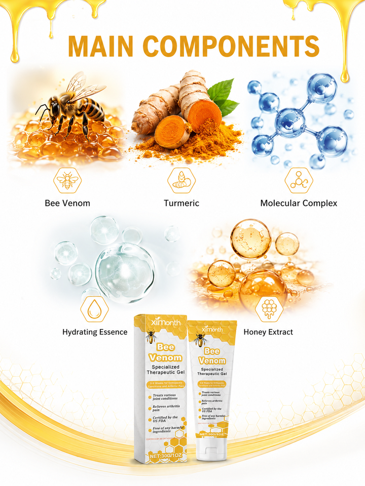 Bee Venom Gel: Joint Pain