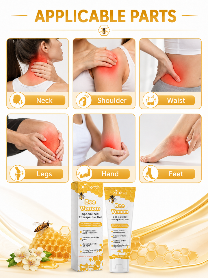 Bee Venom Gel: Joint Pain