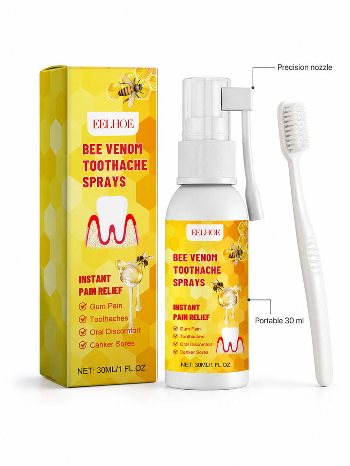 Bee Venom Toothache Spray – Instant Pain & Gum Relief