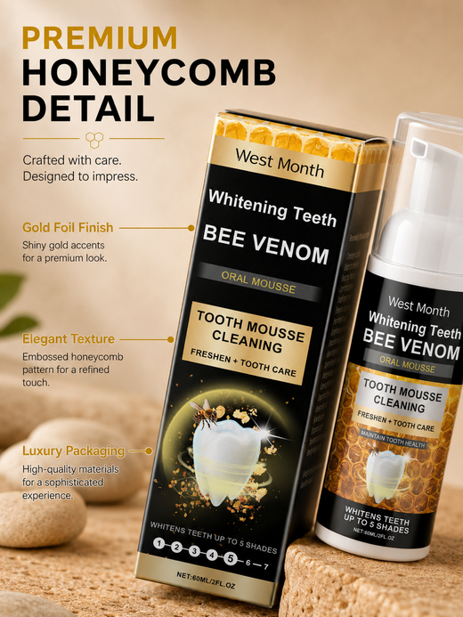 Bee Venom Whitening Tooth Mousse — Up to 5 Shades Brighter