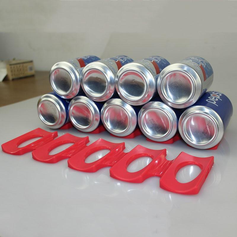 Stackable Beer Can Fridge Organizer, Cans Stay Upright