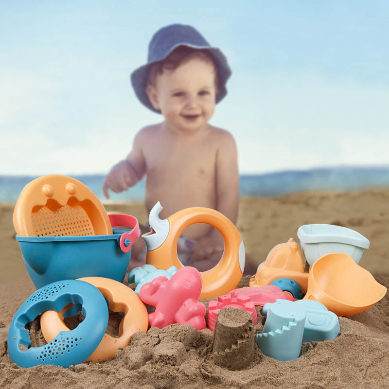 Beach Sand Toys for Kids, 6-Piece Sandbox Play Set