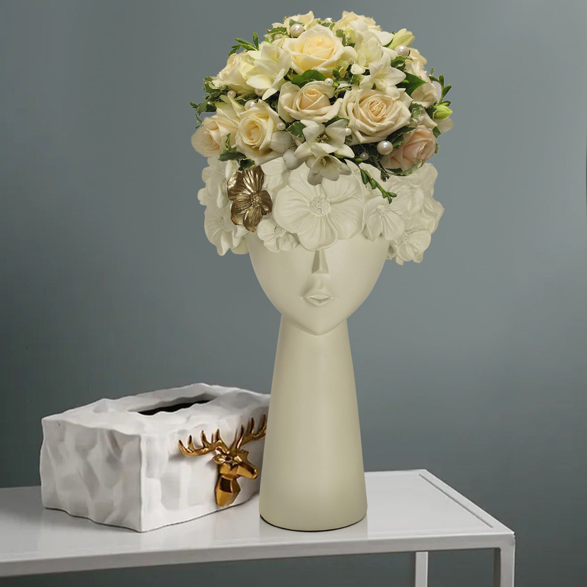 Sculptural Flowerpot Planter for Elegant Home Décor