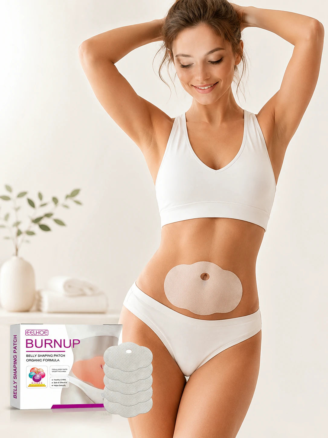 Belly Shaping Patches — Tighten & Firm Loose Skin, Organic