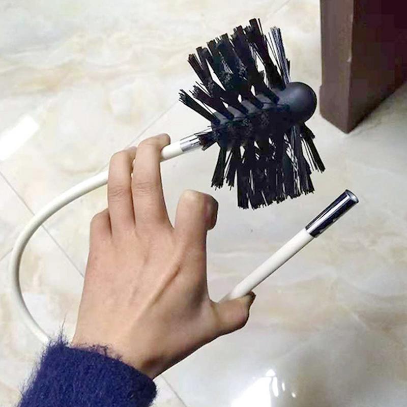 Flexible Dryer Vent & Chimney Brush Kit, 6 Rods