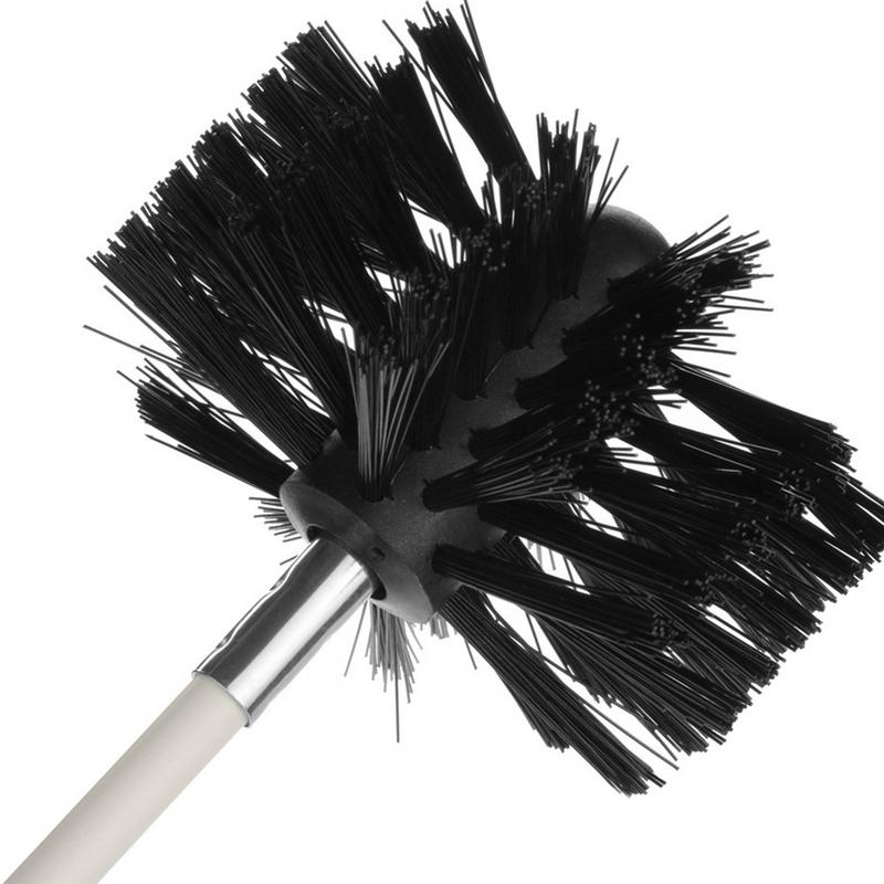 Flexible Dryer Vent & Chimney Brush Kit, 6 Rods