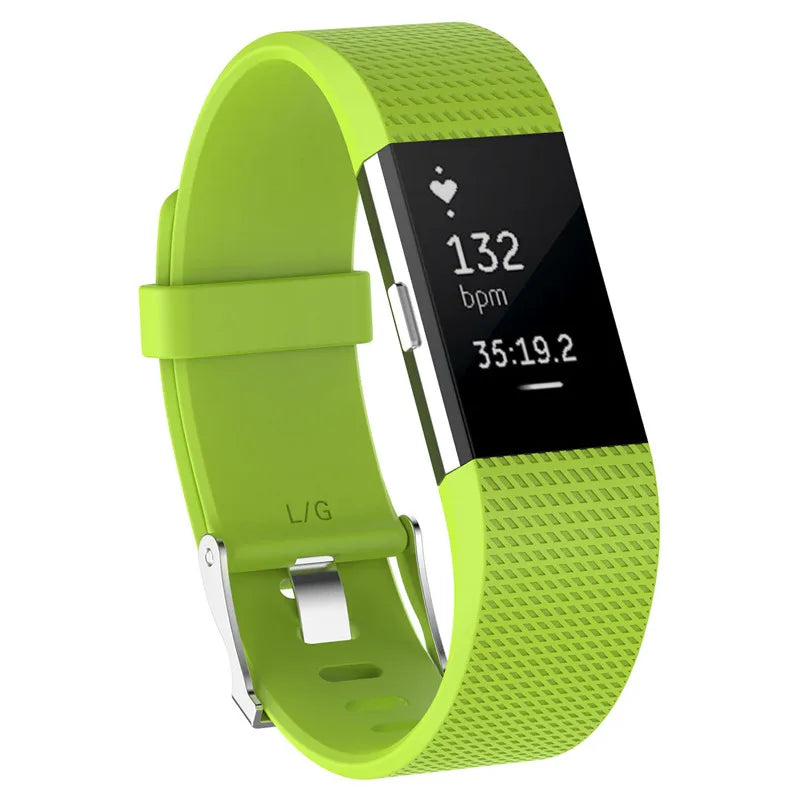 Replacement Silicone Watch Band for Fitness Trackers