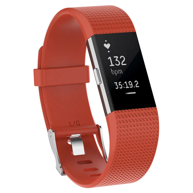 Replacement Silicone Watch Band for Fitness Trackers